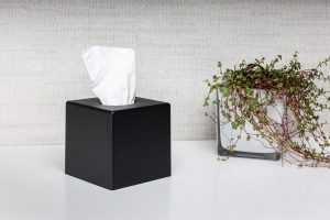 Cosmetic cube nero opaco